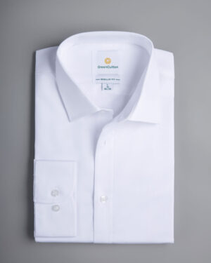 Regular Fit White Non Iron Shirt