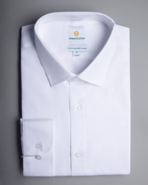 Slim Fit White Non Iron Shirt